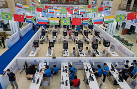 一帶一路暨金磚國家大賽第四屆3D打印造型技術(shù)決賽在中國開封開幕